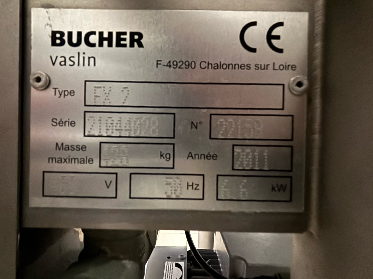 Filtre vinicole Bucher  Fx2 - photo slide 2