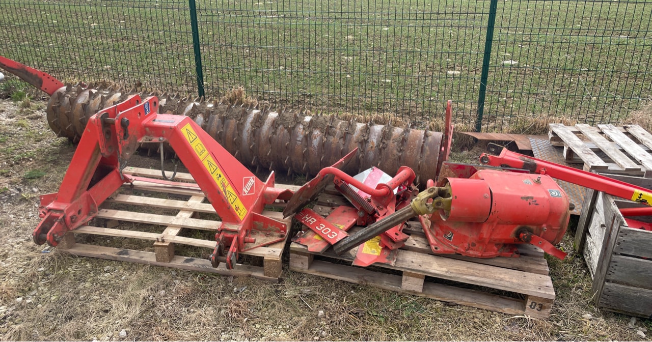 Herse rotative KUHN Hr303 - photo slide 1