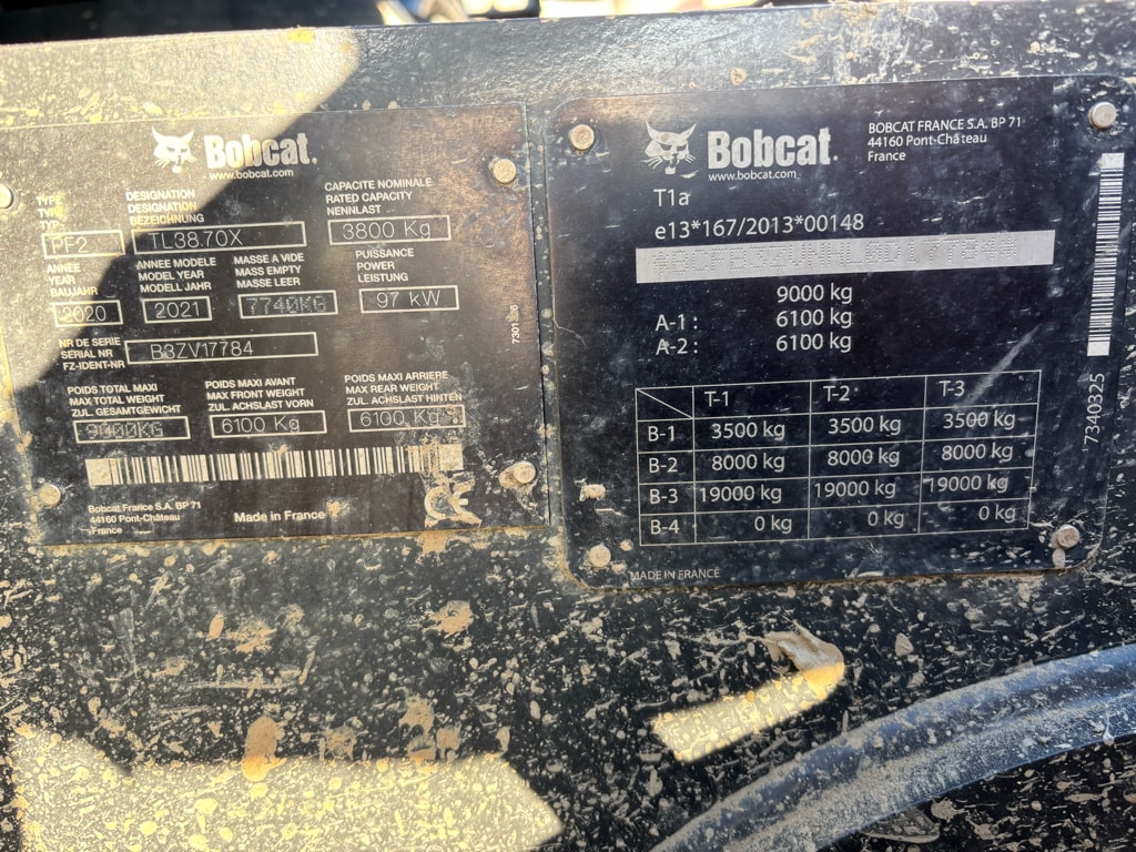 Telescopique BOBCAT TL 38.70 HF AGRI - photo slide 5