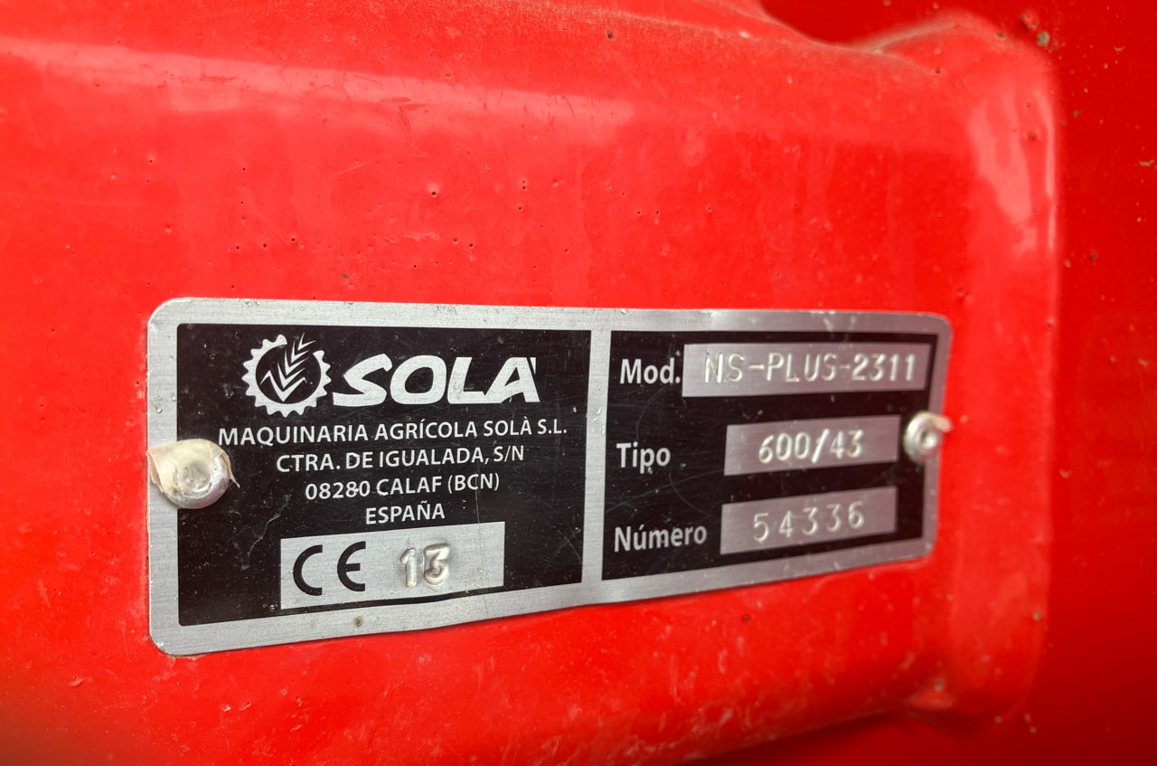 Semoir simplifié SOLA NS plus 2311 - photo slide 5