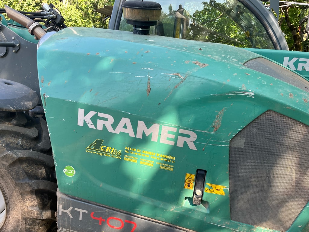 Telescopique KRAMER KT 407 - photo slide 9