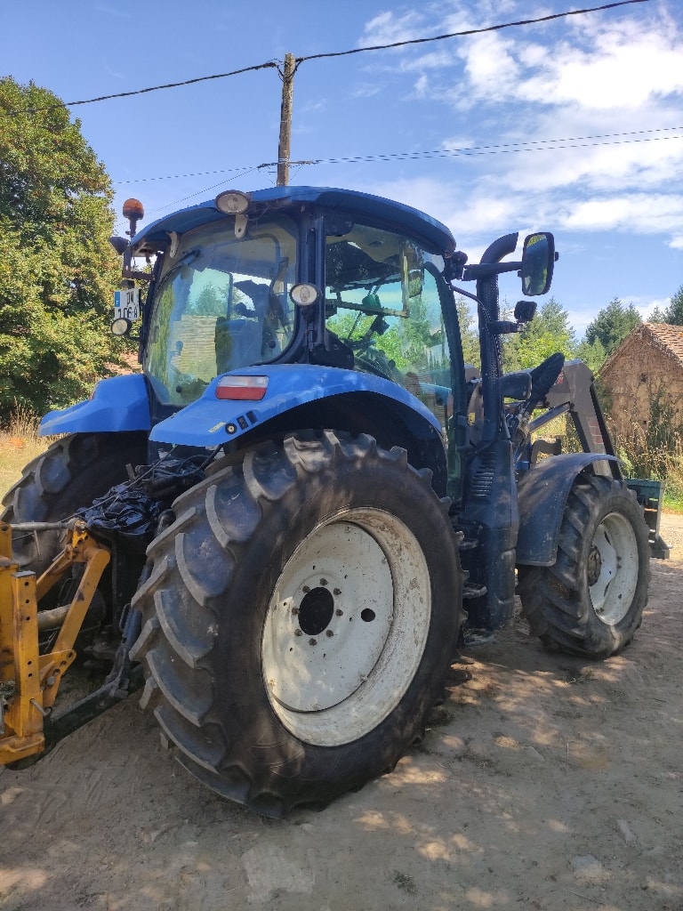 Tracteur chargeur NEW HOLLAND T6.120 - photo slide 3