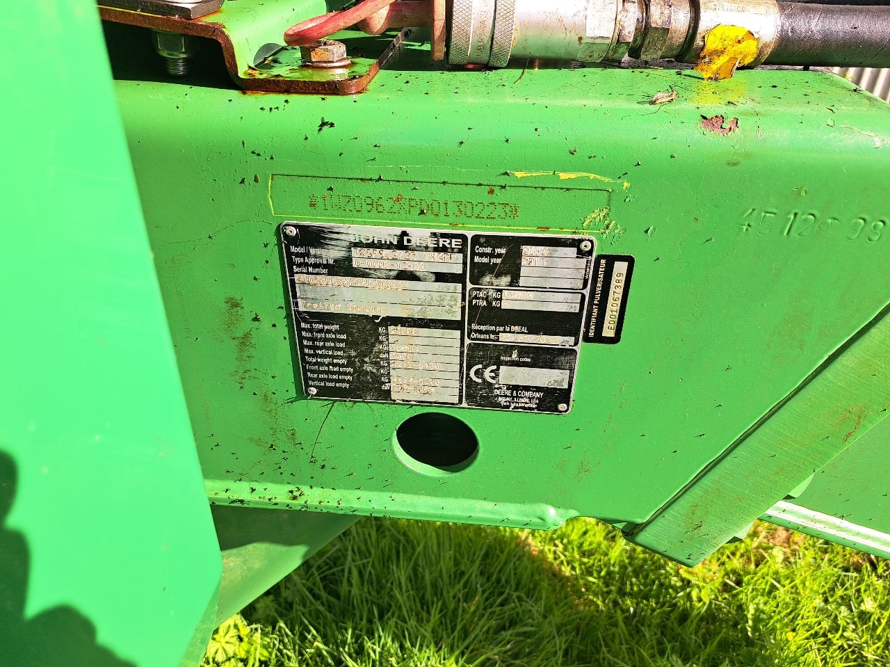 Pulverisateur JOHN DEERE R962i - photo slide 2