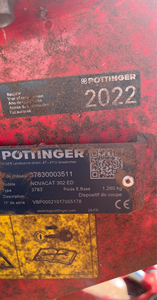 Faucheuse conditionneuse POTTINGER Novacat 302 ED - photo slide 8